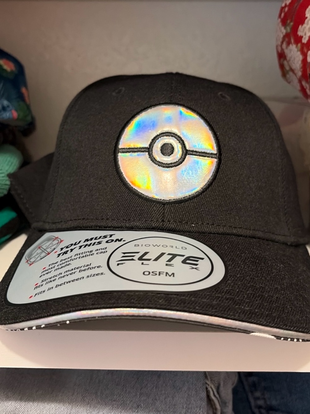 Pokemon Holographic Poké Ball Elite Hat
